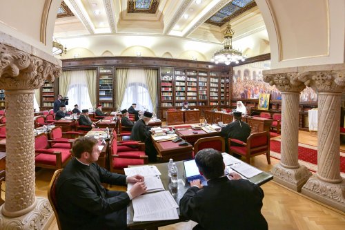 Ședință de lucru a Sinodului Mitropoliei Munteniei și Dobrogei Poza 254750