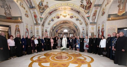 Patriarhul României s-a întâlnit cu foștii colegi teologi de la Sibiu Poza 257604