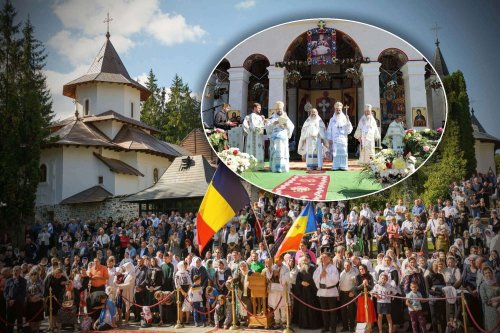 Resfințirea paraclisului Mănăstirii Sihăstria, pictat de un isihast ucrainean Poza 267486