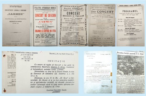 Societatea Corală Carmen, file de istorie din Arhivele Naționale Poza 279379