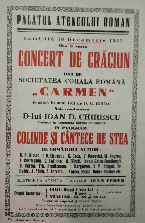 Societatea Corală Carmen, file de istorie din Arhivele Naționale Poza 279382