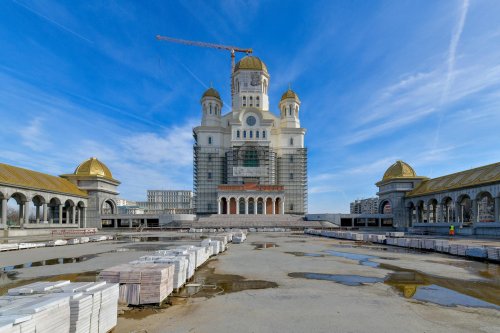 Șantierul Catedralei Naționale în ultima lună a sezonului rece Poza 285832