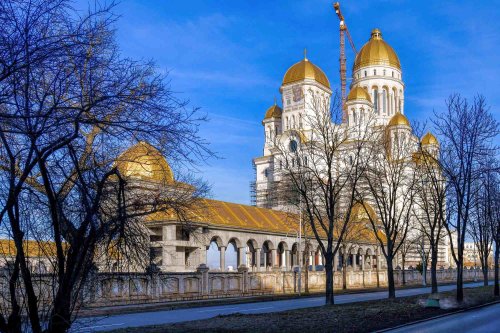 Șantierul Catedralei Naționale în ultima lună a sezonului rece Poza 285843