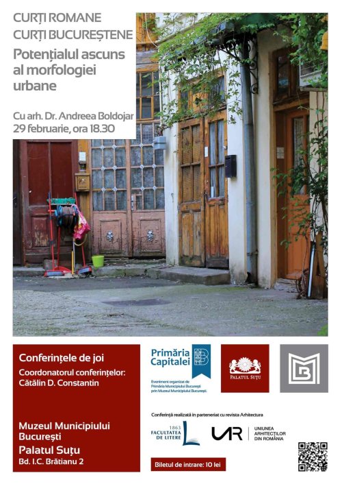 Conferință despre morfologia urbană la București Poza 286997