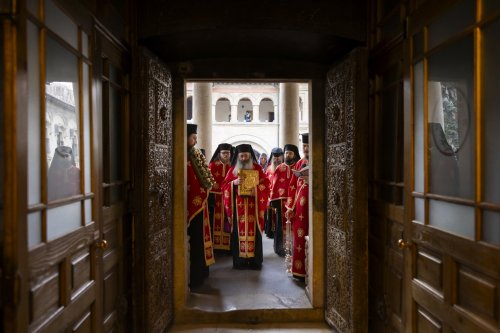 Procesiune cu moaștele Sfinților 40 de Mucenici la Mănăstirea Antim Poza 288207
