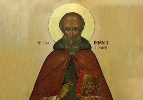 Sfântul Cuvios Benedict de Nursia; Sfântul  Sfinţit Mucenic Alexandru preotul Poza 247205