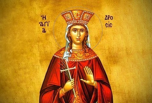 Sfânta Drosida, mucenița care a risipit cu roua sufletului ei fumul jertfelor idolești Poza 289364