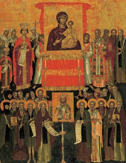 Teodora, împărăteasa sfântă a Bizanţului, care a salvat Ortodoxia Poza 288775