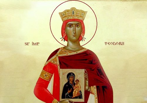 Teodora, împărăteasa sfântă a Bizanţului, care a salvat Ortodoxia Poza 289492