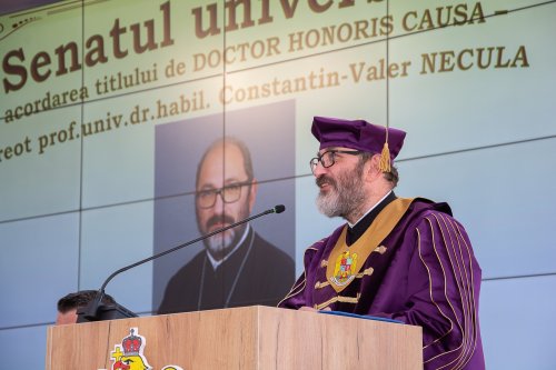 Pr. Constantin Necula, doctor honoris causa al AFT Sibiu Poza 290148
