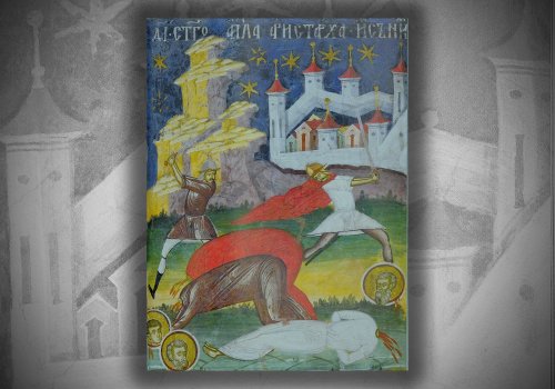 Sfinţii Apostoli Aristarh, Pud şi Trofim; Sfântul Mucenic Crescent Poza 209750
