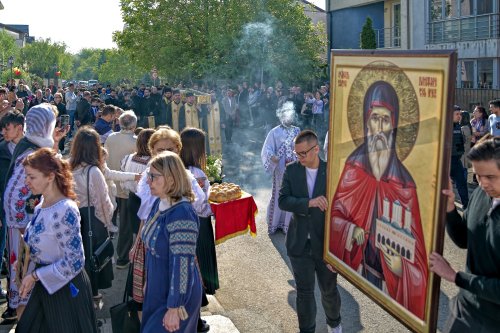 Sfântul Dimitrie cel Nou și-a încheiat călătoria în Arhiepiscopia Bucureștilor Poza 292755