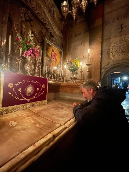 Praznicul Floriilor, bucurie pentru pelerinii ortodocşi la Locurile Sfinte Poza 292497