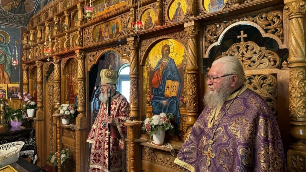 Arhiepiscopul Aradului, la Mănăstirea Feredeu