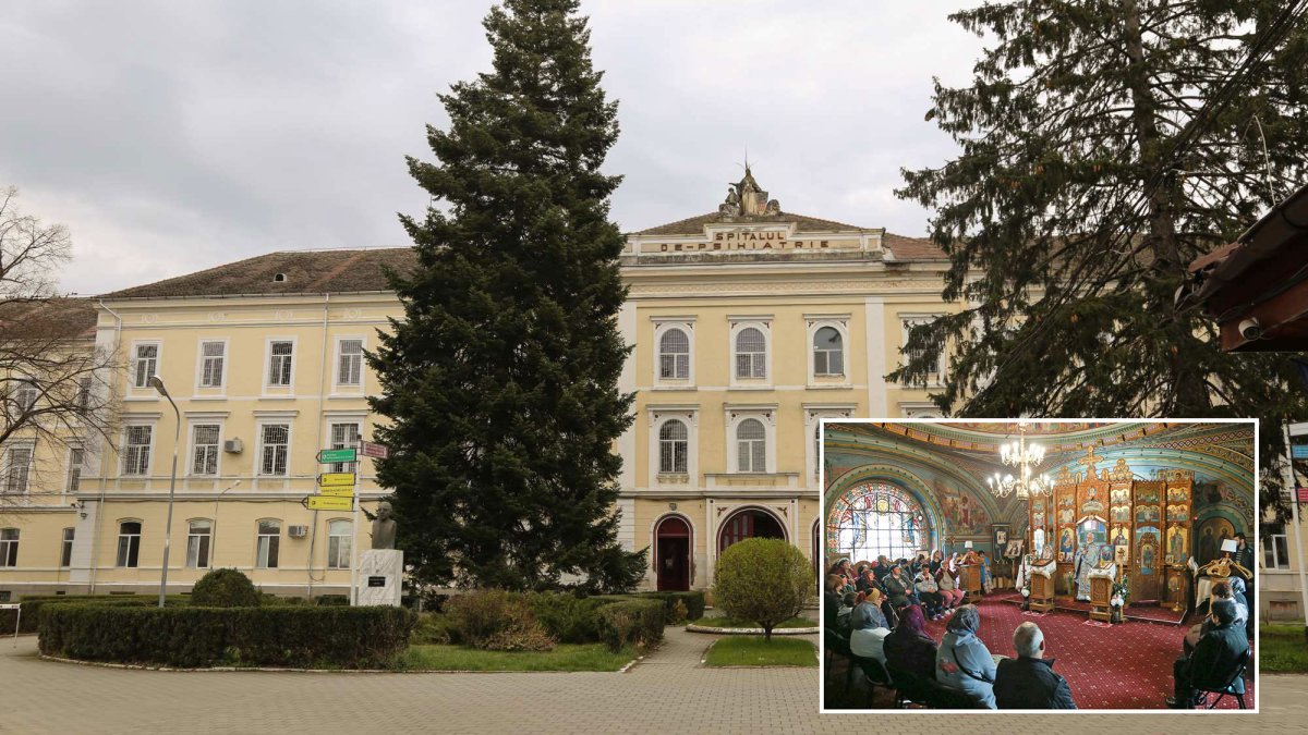 Rugăciune pentru liniștea sufletului la Spitalul de Psihiatrie din Sibiu