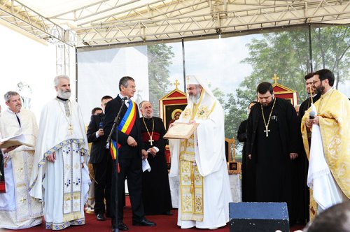 Prima vizită a unui Patriarh în oraşul Mizil