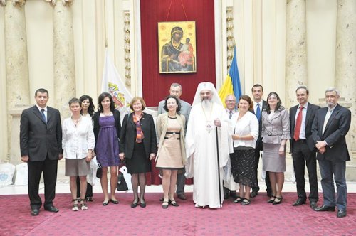 Reprezentanţii comunităţii româneşti din Franţa la Patriarhia Română