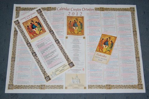 A apărut Calendarul creştin ortodox la Editura Doxologia