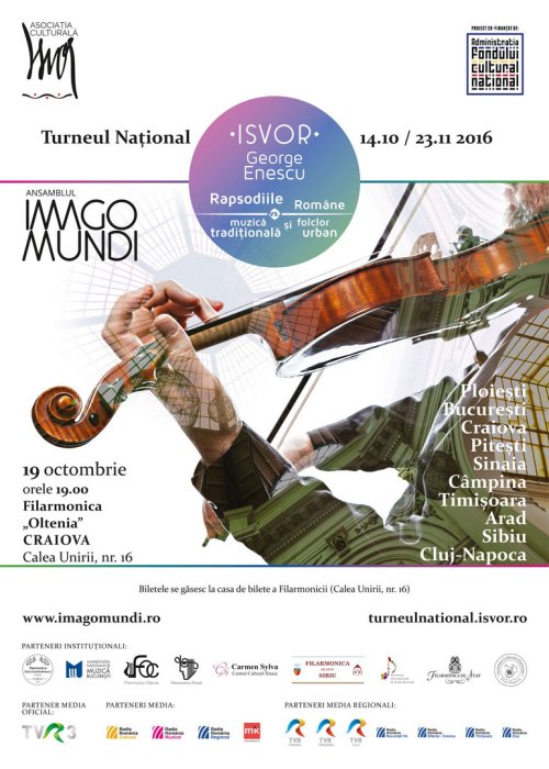 Nou proiect muzical la Filarmonica „Oltenia”