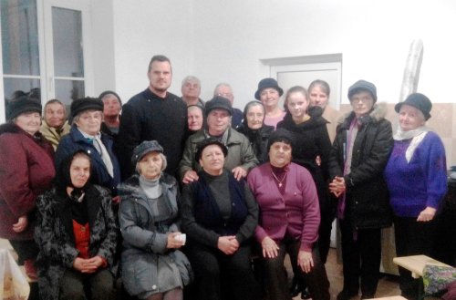 Familie ajutată de credincioşii din Părău, Braşov