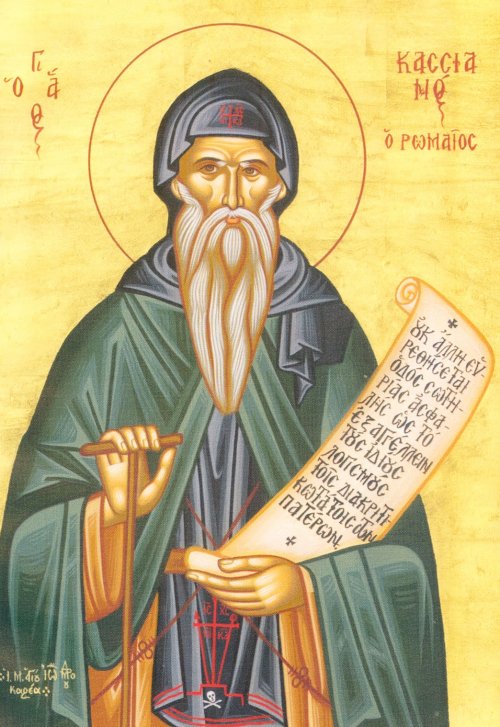 Sfântul  Ioan Casian, monahul care a unit Orientul cu Apusul