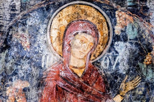 Frescele Mănăstirii Văcărești după 40 de ani