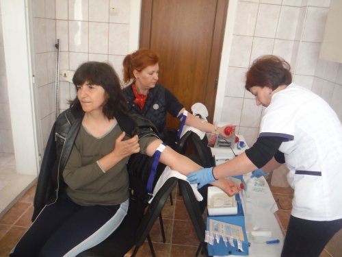 Donatori de sânge la Bucea, Cluj