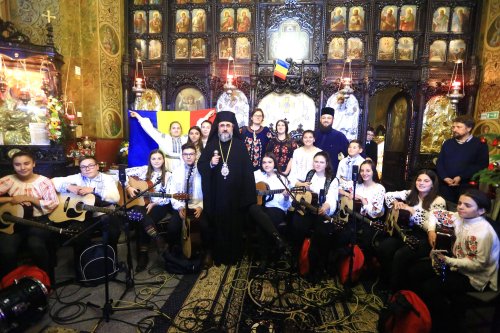 Corul de copii al parohiei vrâncene Irești a concertat la Buzău