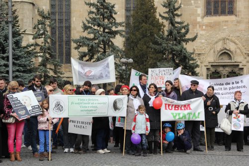 „Marșul pentru Viață 2019 - Unic din prima secundă”, la Cluj-Napoca și Bistrița