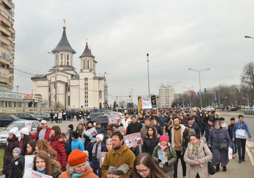 „Marșul pentru viață” la Oradea