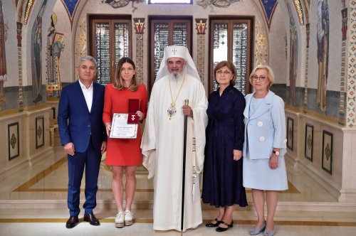 Simona Halep a primit „Crucea Patriarhală”