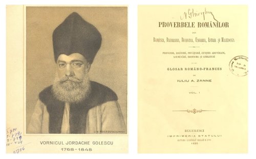 Manuscrisul vornicului Iordache Golescu