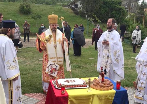 Eroii români, pomeniţi la Mănăstirea Ţiganca, Republica Moldova