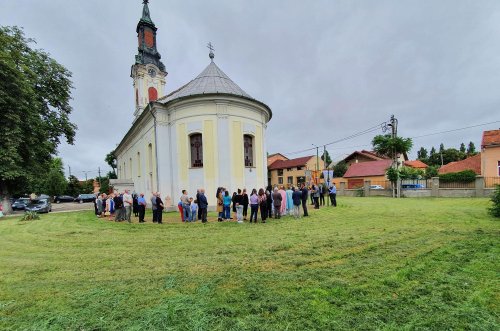 Hramul bisericii ortodoxe sârbești din municipiul Arad