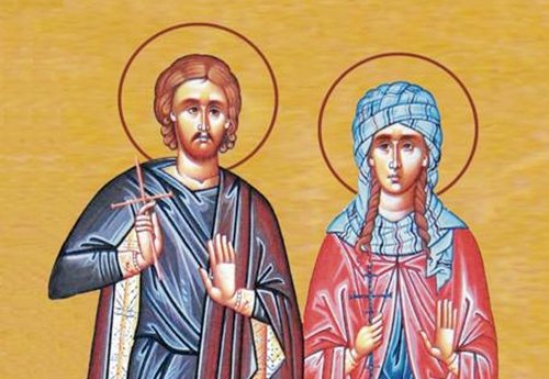 Sfinţii Mucenici Adrian  şi Natalia, soţia sa