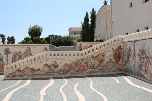 Împărăţia apelor de mozaic de la Mănăstirea Techirghiol