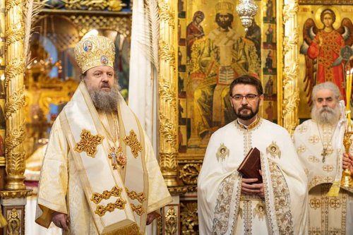 Darul preoției pentru un diacon psalt de la Catedrala Patriarhală