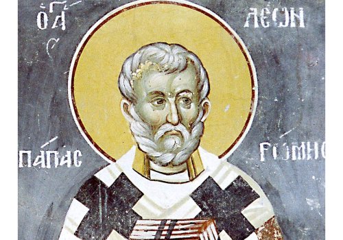 Sfântul Leon cel Mare, teologul şi apărătorul Cetăţii Eterne