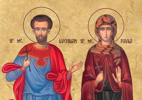 Sf. Mc. Luchilian,  Ipatie și Paula fecioara