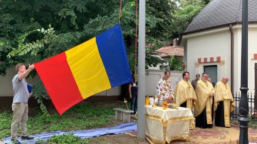 Ziua drapelului naţional, celebrată  în Parohia Bălăneanu din Capitală
