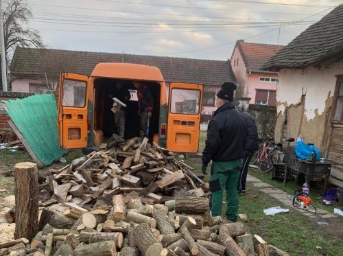 Combustibil pentru încălzire oferit unor familii din Lugoj