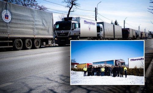 Un nou convoi umanitar din Arhiepiscopia Sucevei și Rădăuților a ajuns la Cernăuți