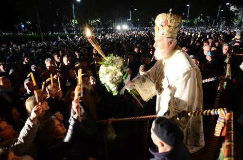 Învierea Domnului la Catedrala Arhiepiscopală din Târgoviște