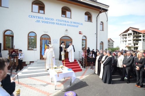 Inaugurarea unui centru social‑medical la Târgoviște