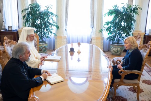Ambasadorul Republicii Croația la București în vizită la Patriarhia Română