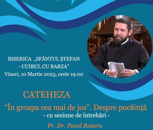 Seară duhovnicească la Biserica Cuibul cu Barză din București 