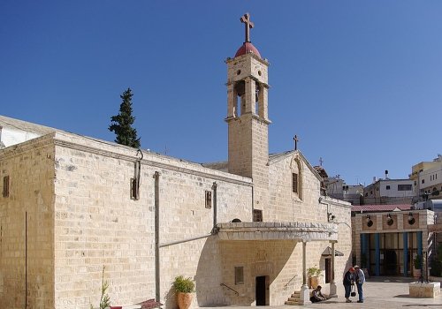 Nazaret, locul coborârii îngerului pentru vestea mântuirii