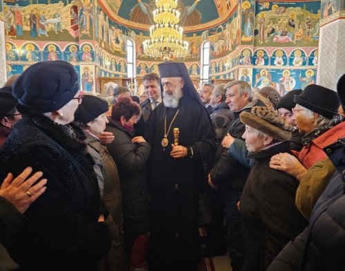 Slujba de binecuvântare a Bisericii „Toți Sfinții” din municipiul Sebeș