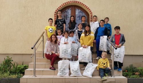 Activitate social-filantropică pentru copii la Sibiu