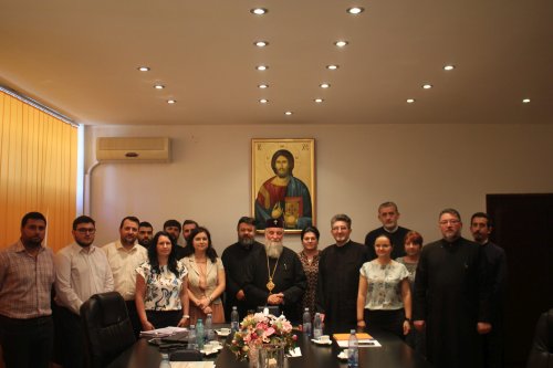 Ședință de lucru cu profesorii de la Seminarul Teologic Ortodox din Craiova